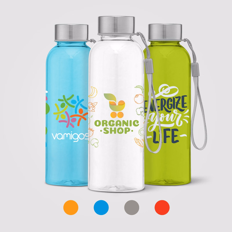 Skye - 17 oz. RPET Water Bottle with Wrist Strap