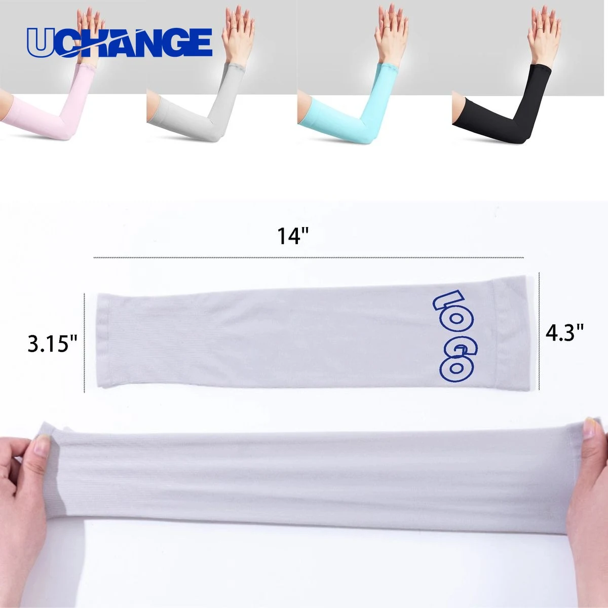 Cooling Arm Sleeve Sun Protection 1