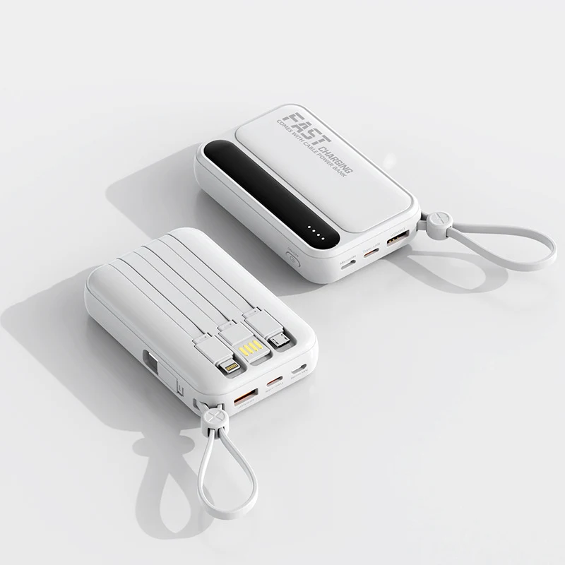 Power Bank with Cables 1