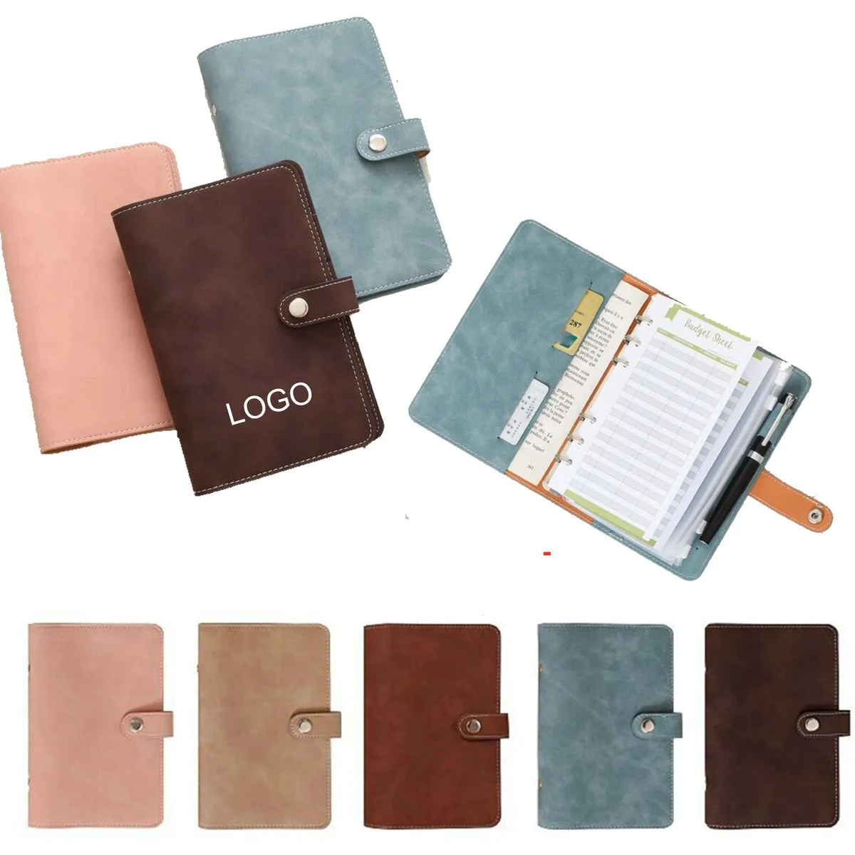 A6 Macaron Color Detachable Notebook 1