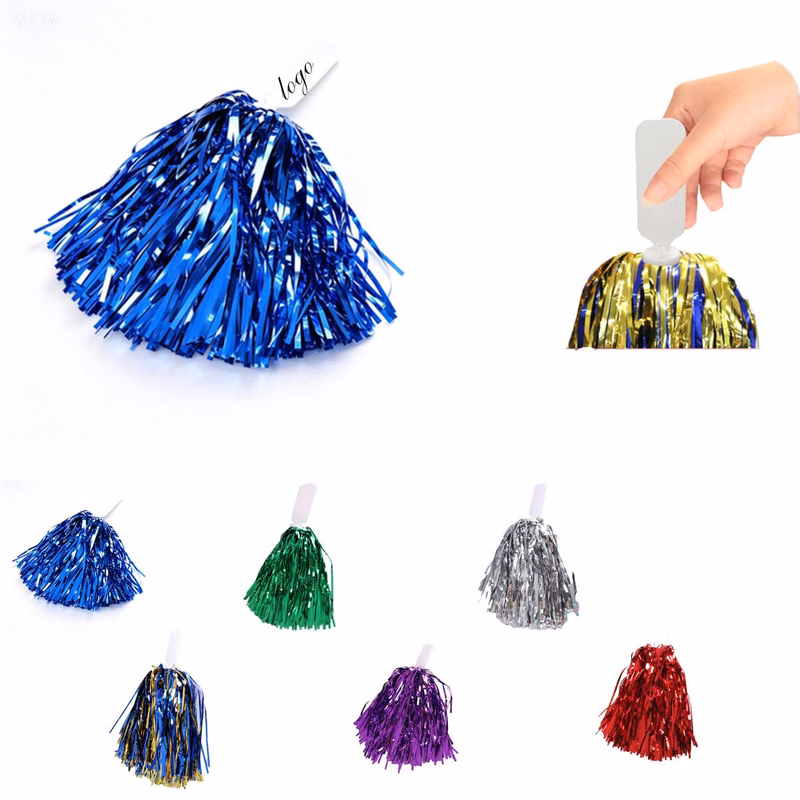 Premium Cheerleading Hand Flower Pom Poms for Team Spirit