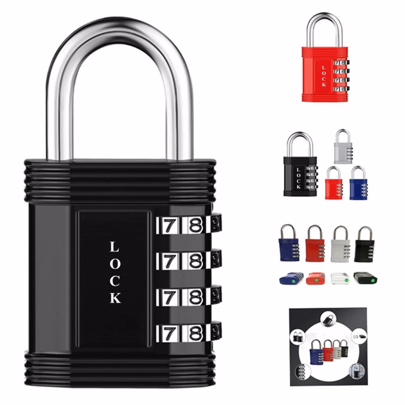 Zinc Alloy 4 Digit Password Lock