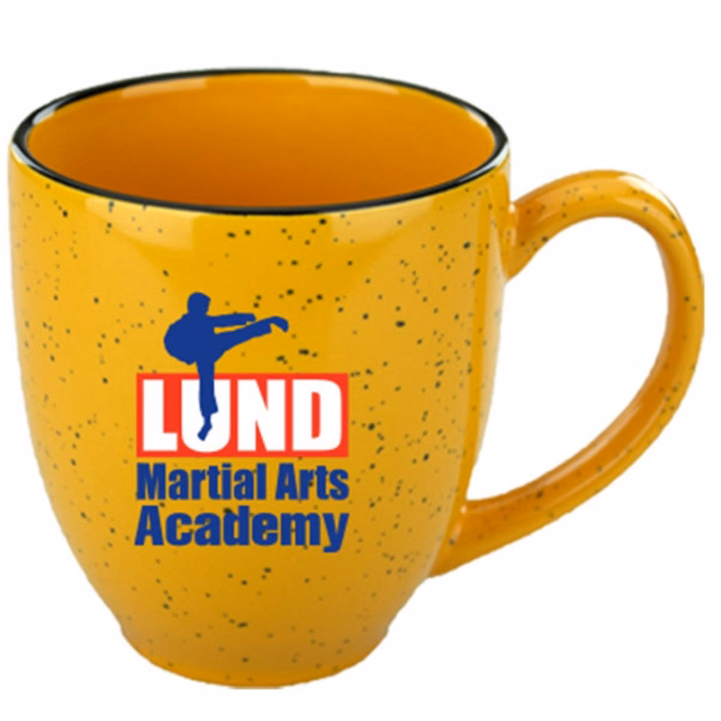 15 Oz Santa Fe Bistro Mug - Gamboge Yellow