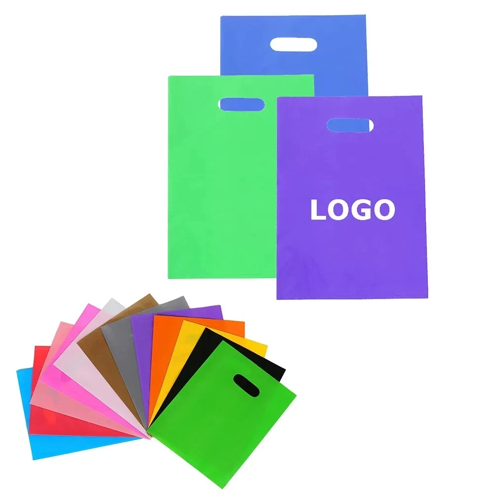 Die Cut Plastic Retail Merchandise Bag 1