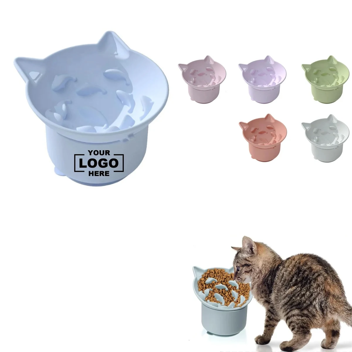 Silicone Pet Slow Food Bowl 1