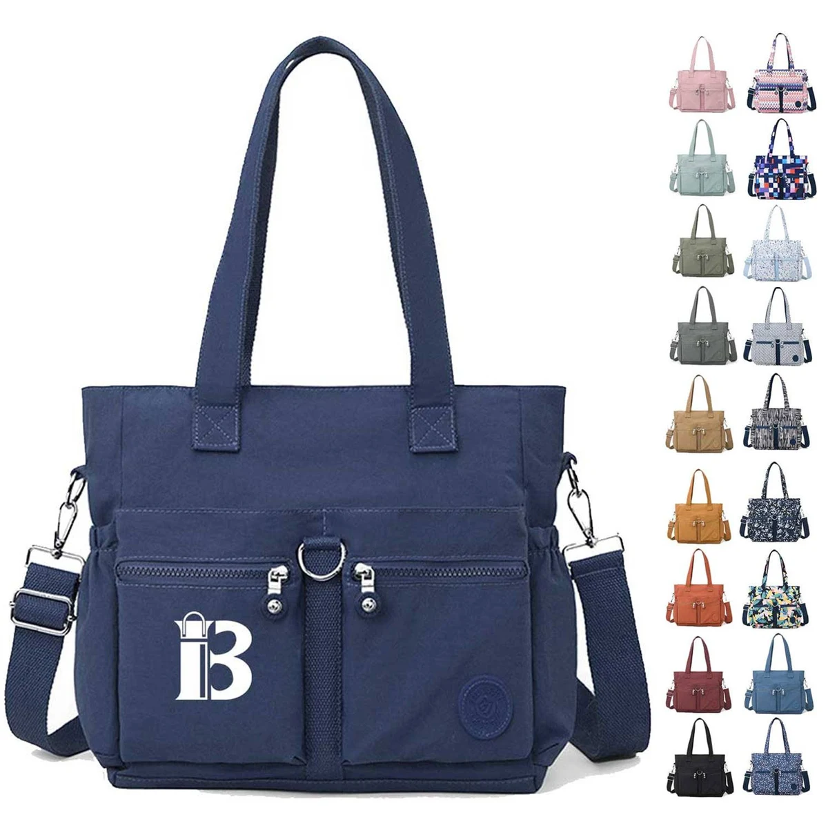 Trendy Nylon Tote - Women's Casual Crossbody Bag 1
