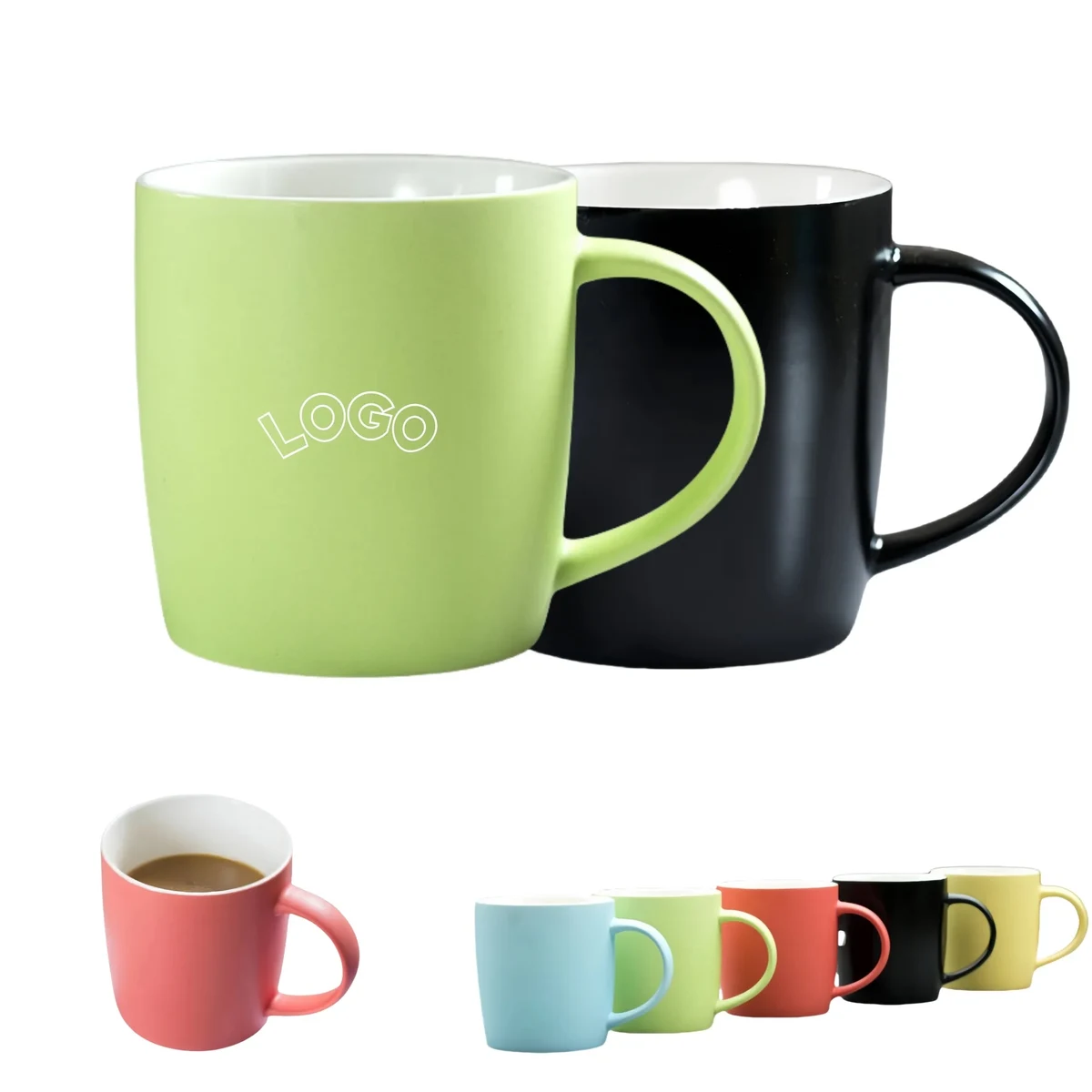 12oz Home Office Ceramic Coffee Milk Mug Tea Cup 1