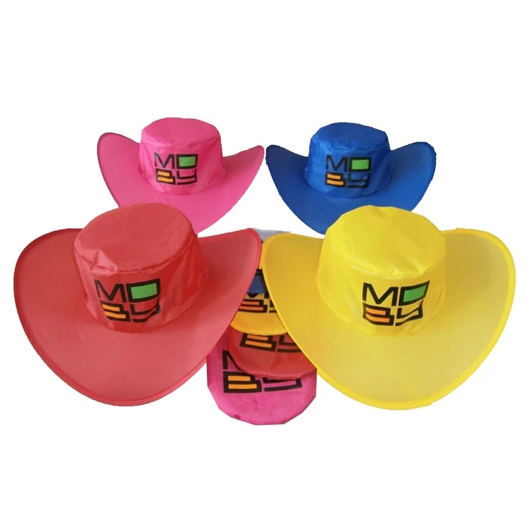 Foldable Nylon Cowboy Hat 1