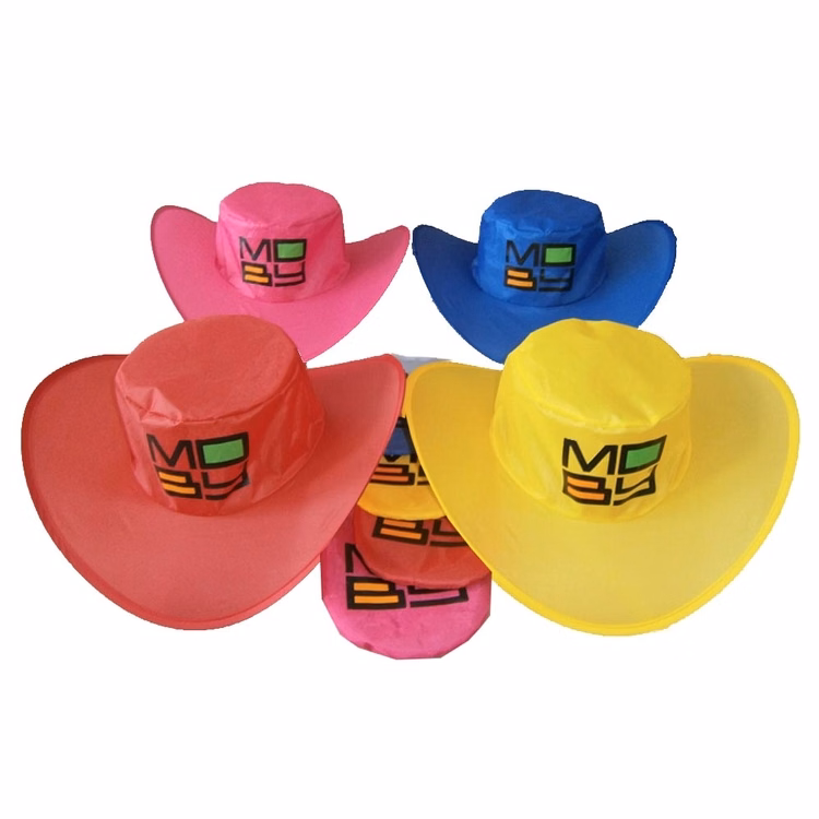 Foldable Nylon Cowboy Hat