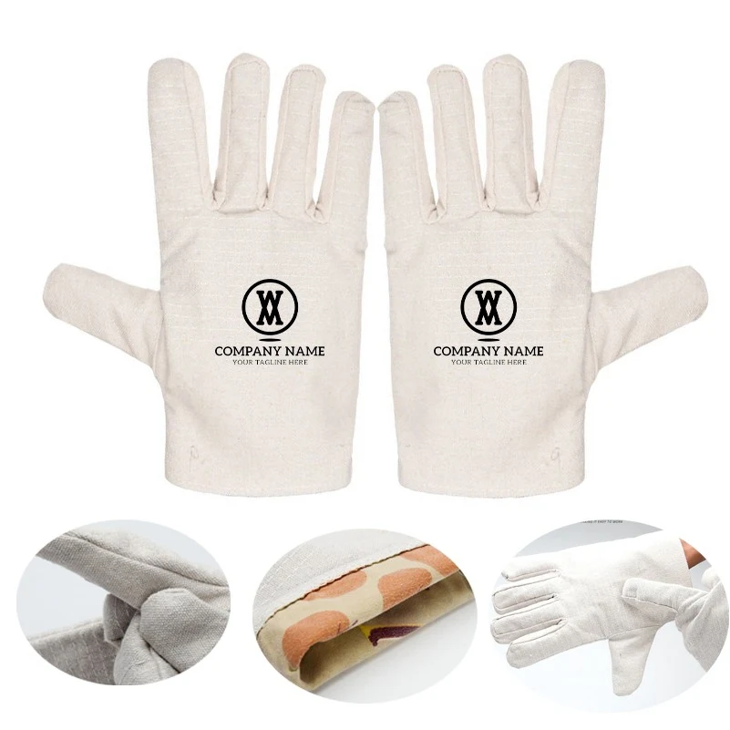 Double-Layer Cotton Yarn Gloves 1