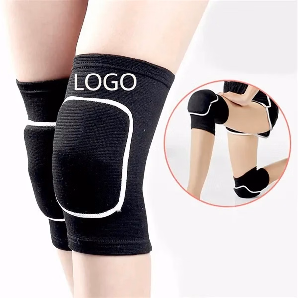 Custom Elastic Lightweight Knee Pad with Breathable Support — Athletic Performance