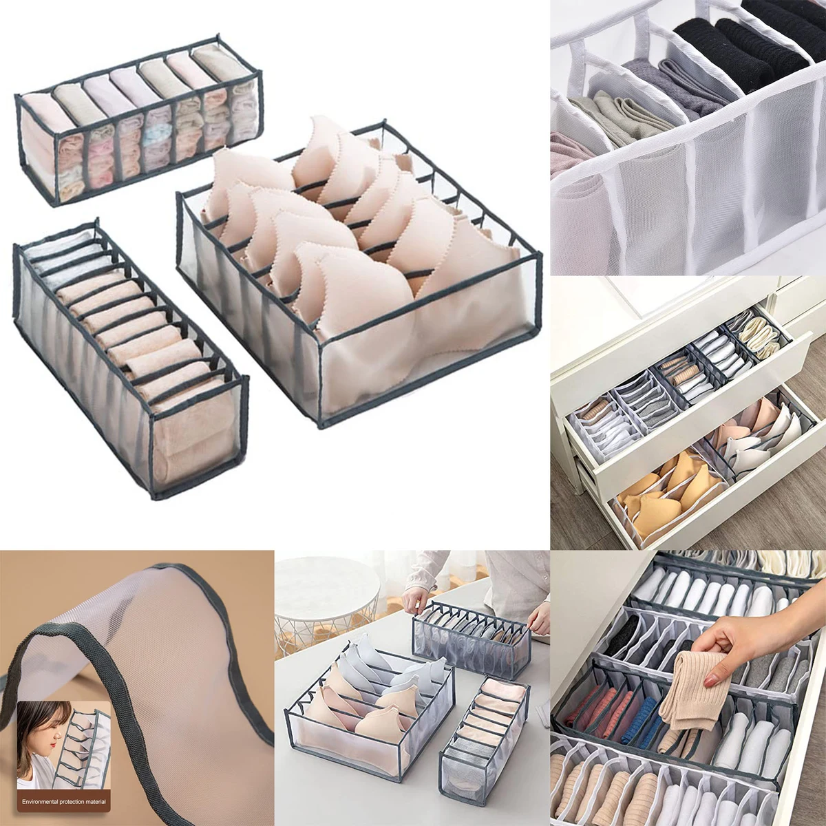 Foldable Drawer Organizer 1