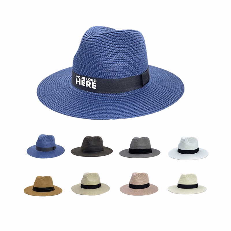 UV Bucket Straw Hat