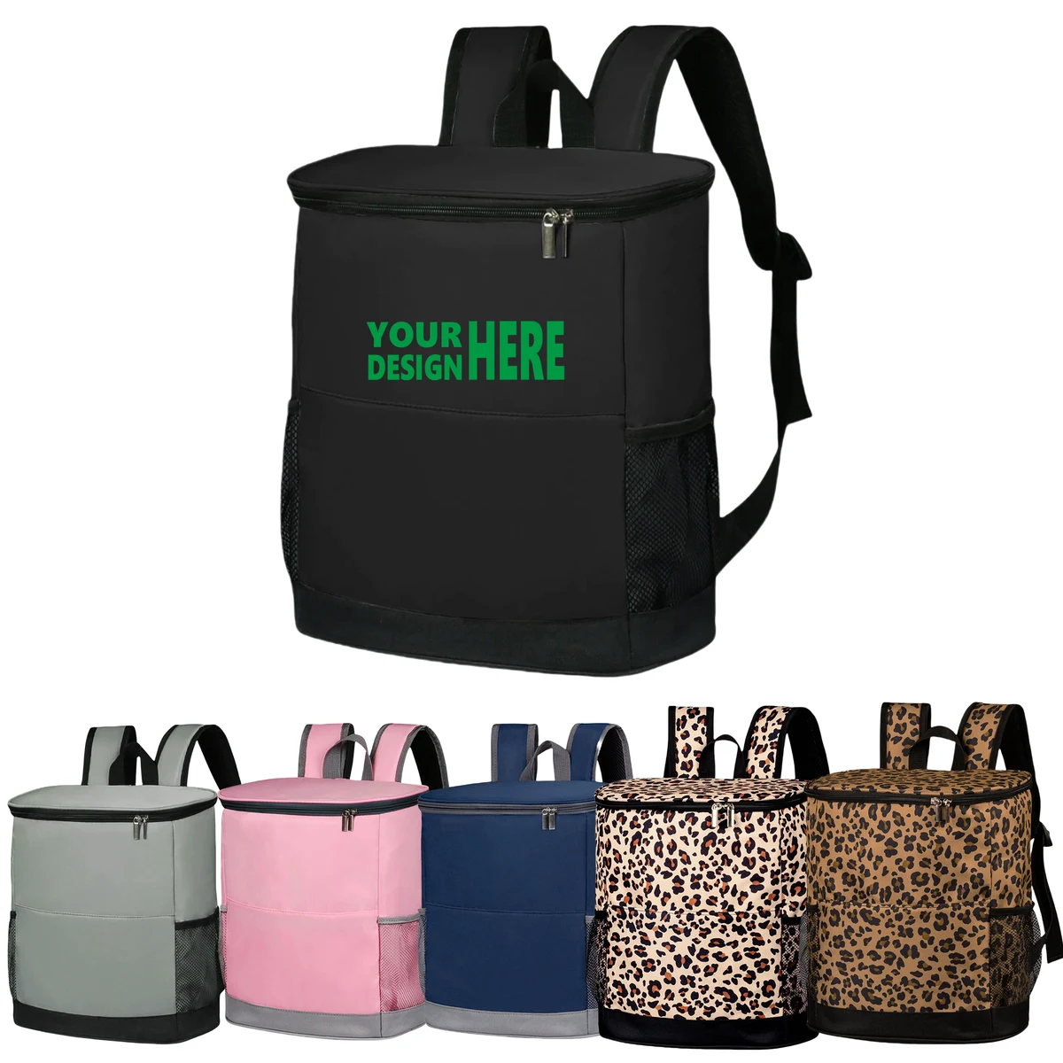 15L Waterproof Oxford Cloth Picnic Cooler Bag Backpack 1