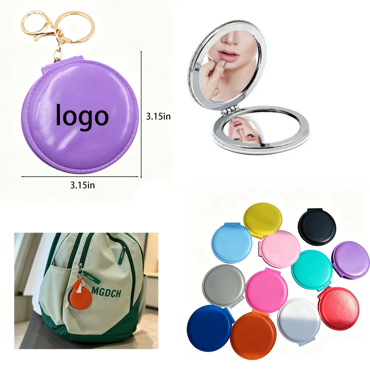 Double Sided Makeup Mirror 1