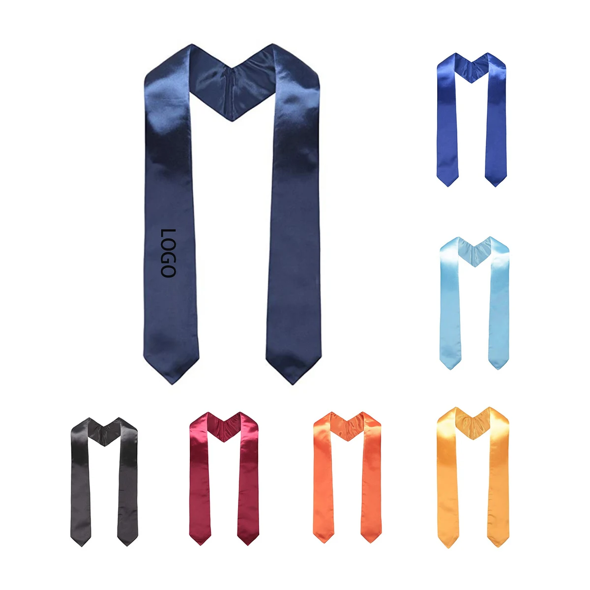 Graduation Embroidered Stole 1