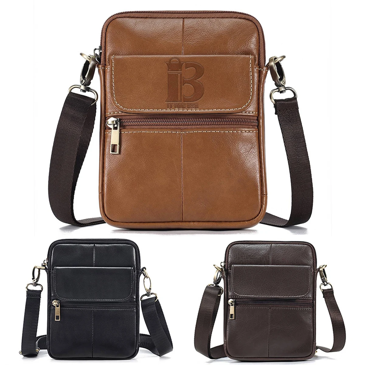 Man Purse Crossbody Bags for Work Business 1