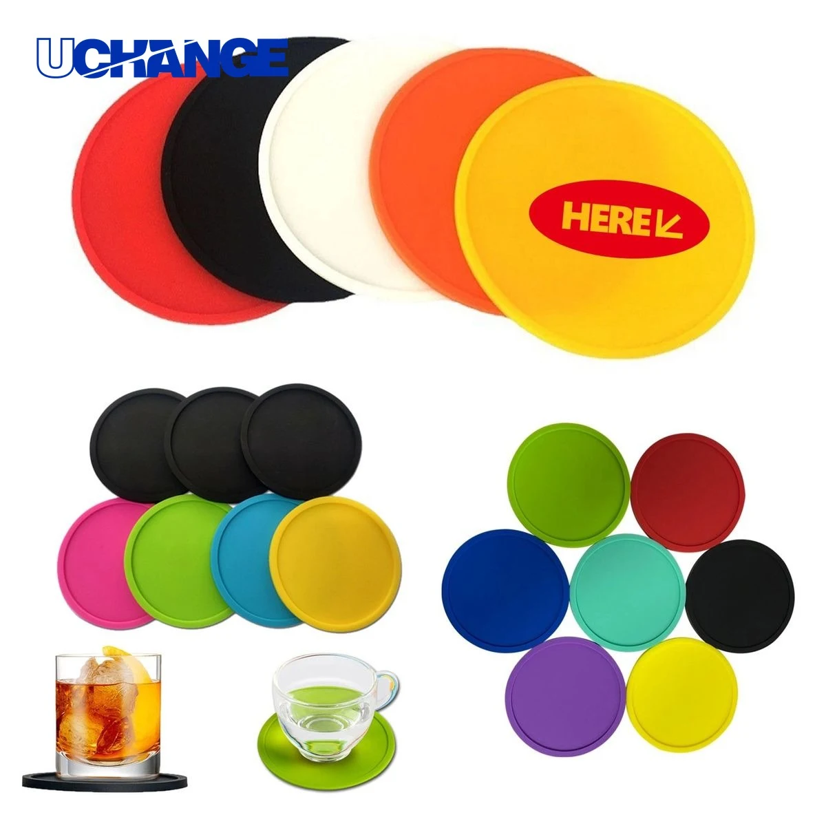 Rubber Coaster Mat 1