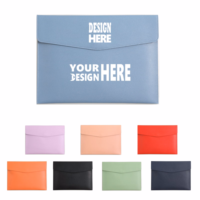 Solid Color A4 File Pouch