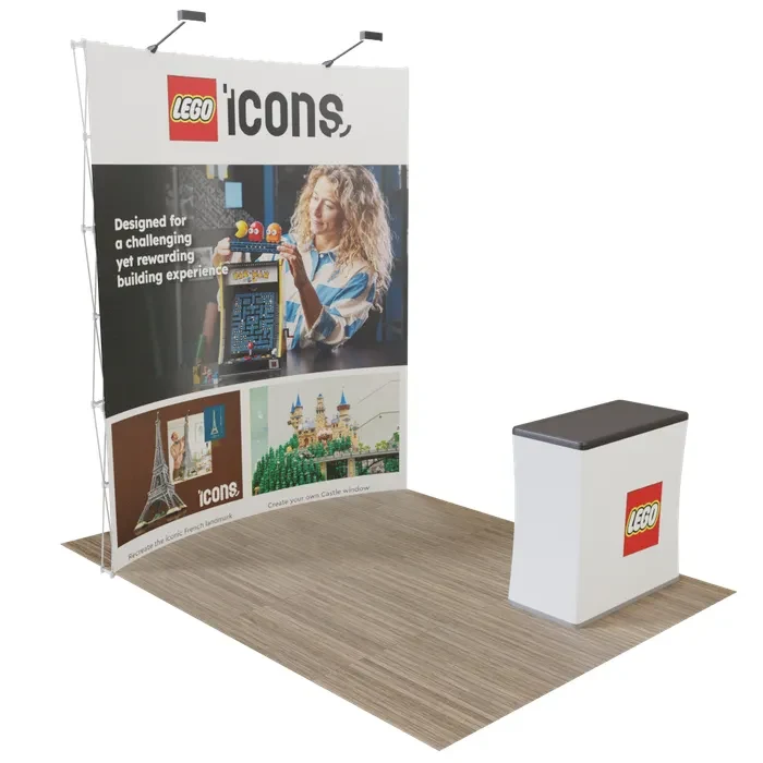 Pop Up Display Curved 8 ft 1
