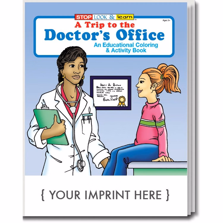 COLORING BOOK - A Trip to the Doctor's Office Coloring & Activity Book