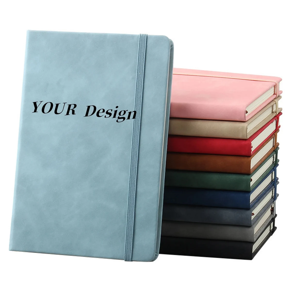 Full Color A5 Business Notebook With Pen Loop 1