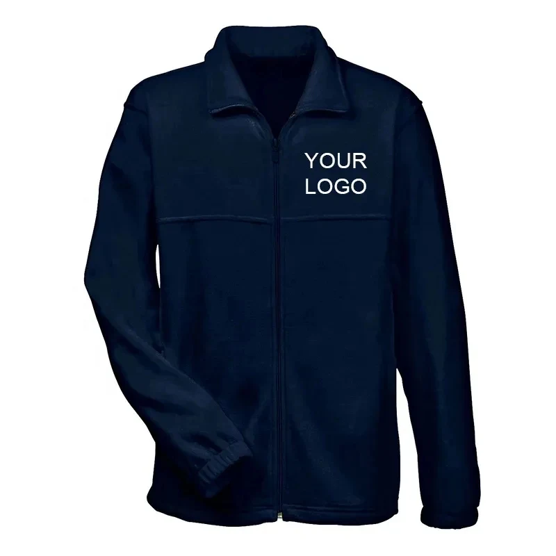 Lightweight Breathable 100% Soft Polyester Fleece Jacket 1