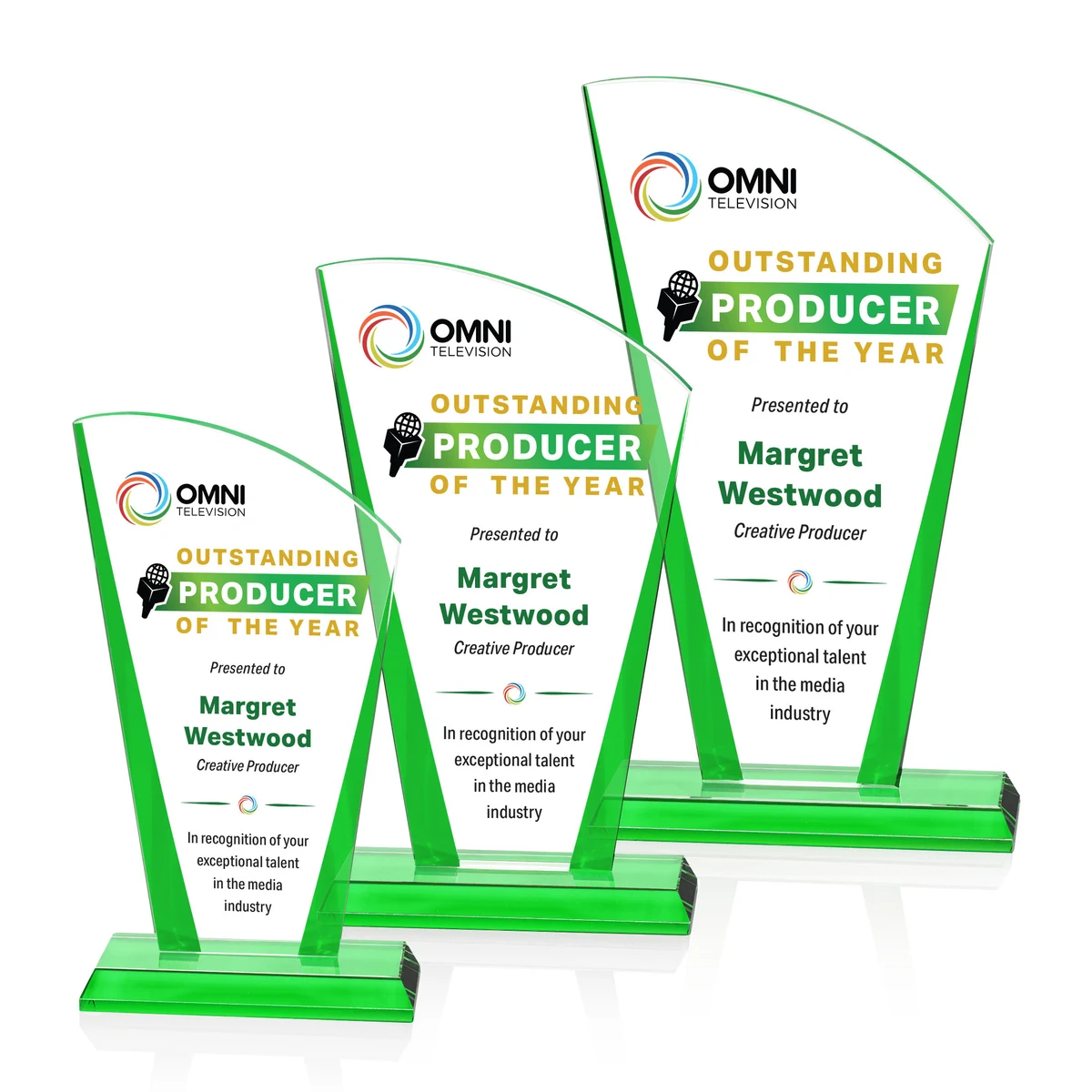 Merivale VividPrint™ Award - Green 1