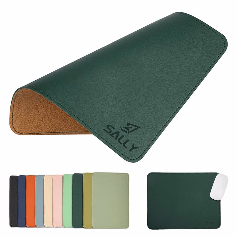 Waterproof Double Sided Leather Mouse Pad