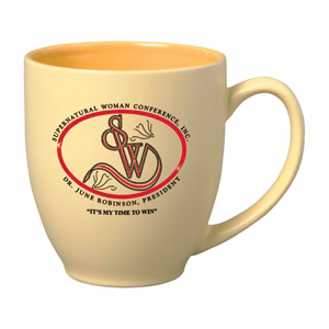 15 oz. Yellow Bistro Matte Pastel Mug