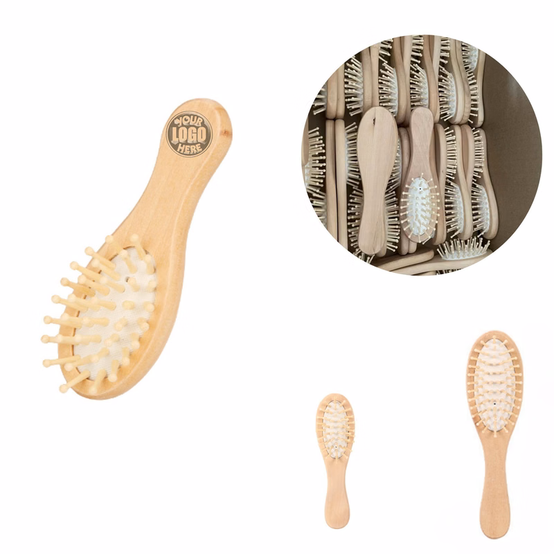 Wooden Hair Brush for Hair Growth