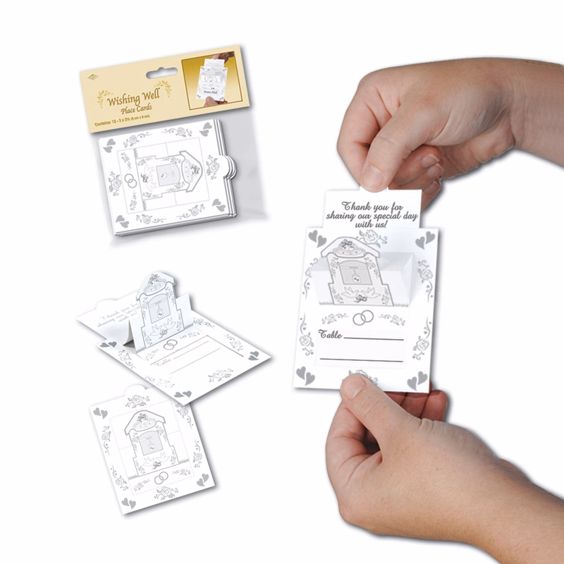 Wishing Well Table Cards