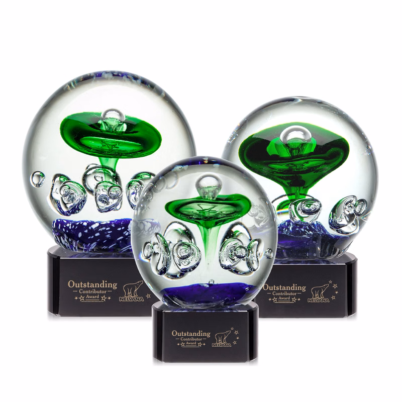 Aquarius Award on Paragon Base - Black