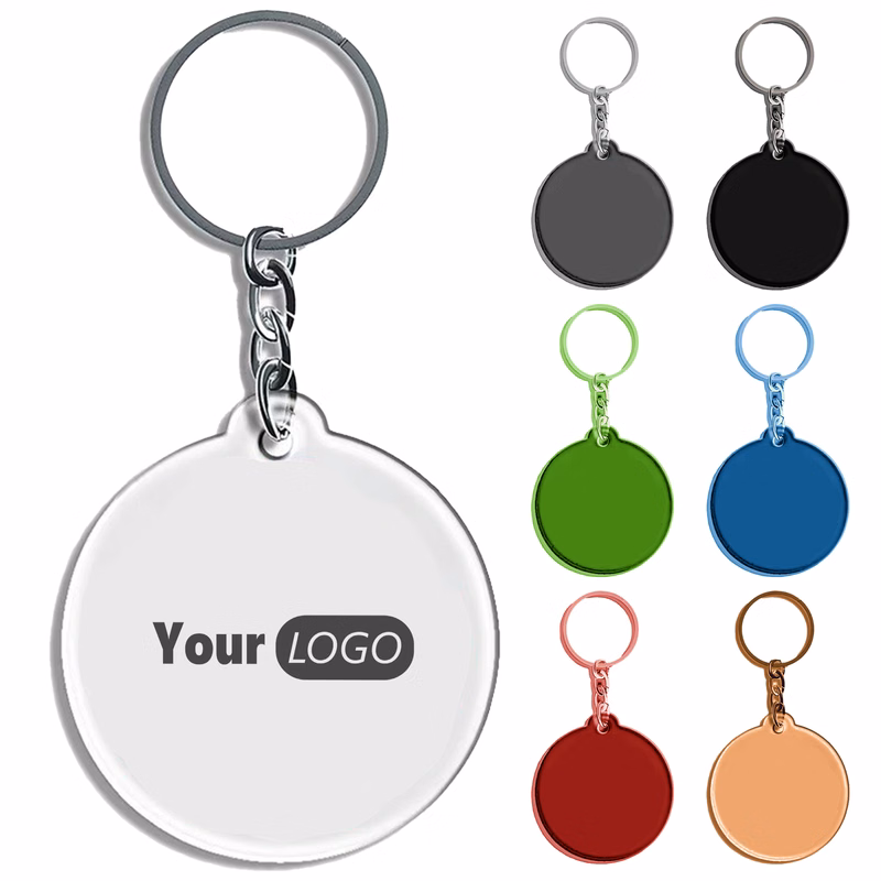 Other Organic Material Custom Acrylic Pendant Keychain