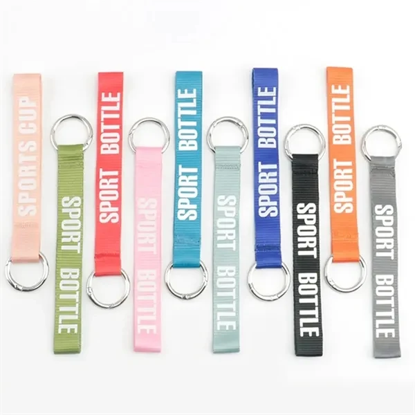 Custom Nylon Webbing Keychain with Durability Hardware — Compact Utility Promo Item 1