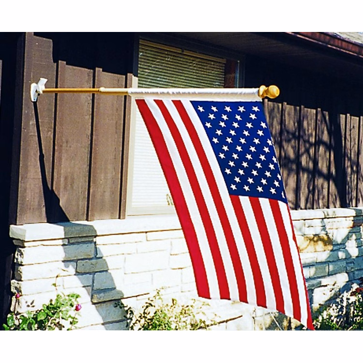 U.S. Printed Banner Flag - 2'6" x 4' - Polyester