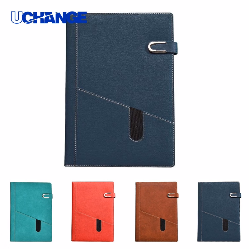 A5 Business Notebook with Pocket Organizer