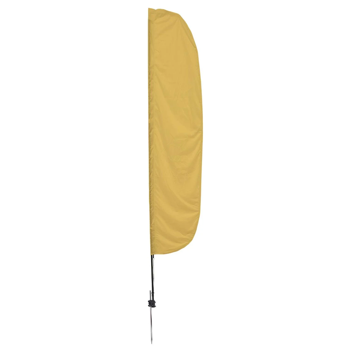 15' Solid-Color Stadium Flutter Flag Kit Single-Sided 1