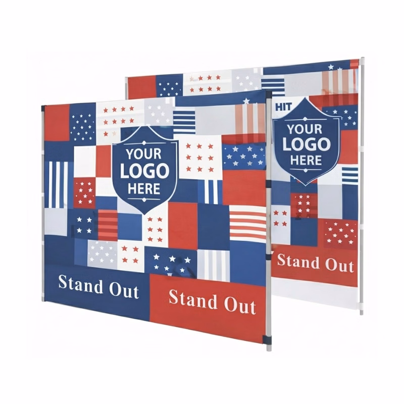 5x7 Tent Back Wall Double Sided Full Color