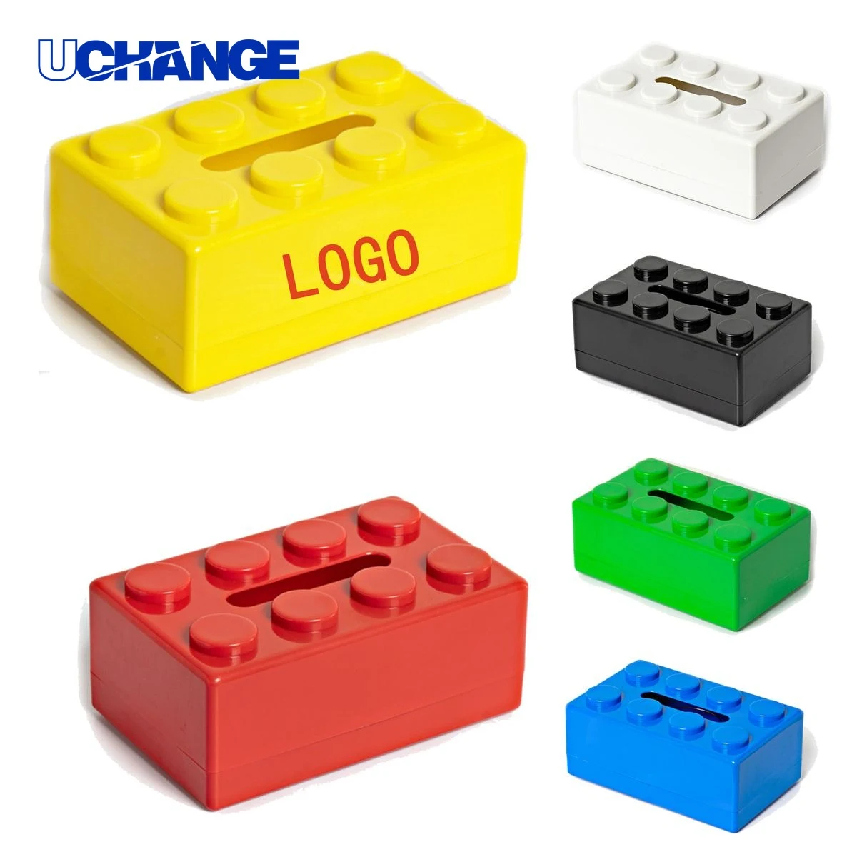 Fun Building Blocks Tissue Box 1