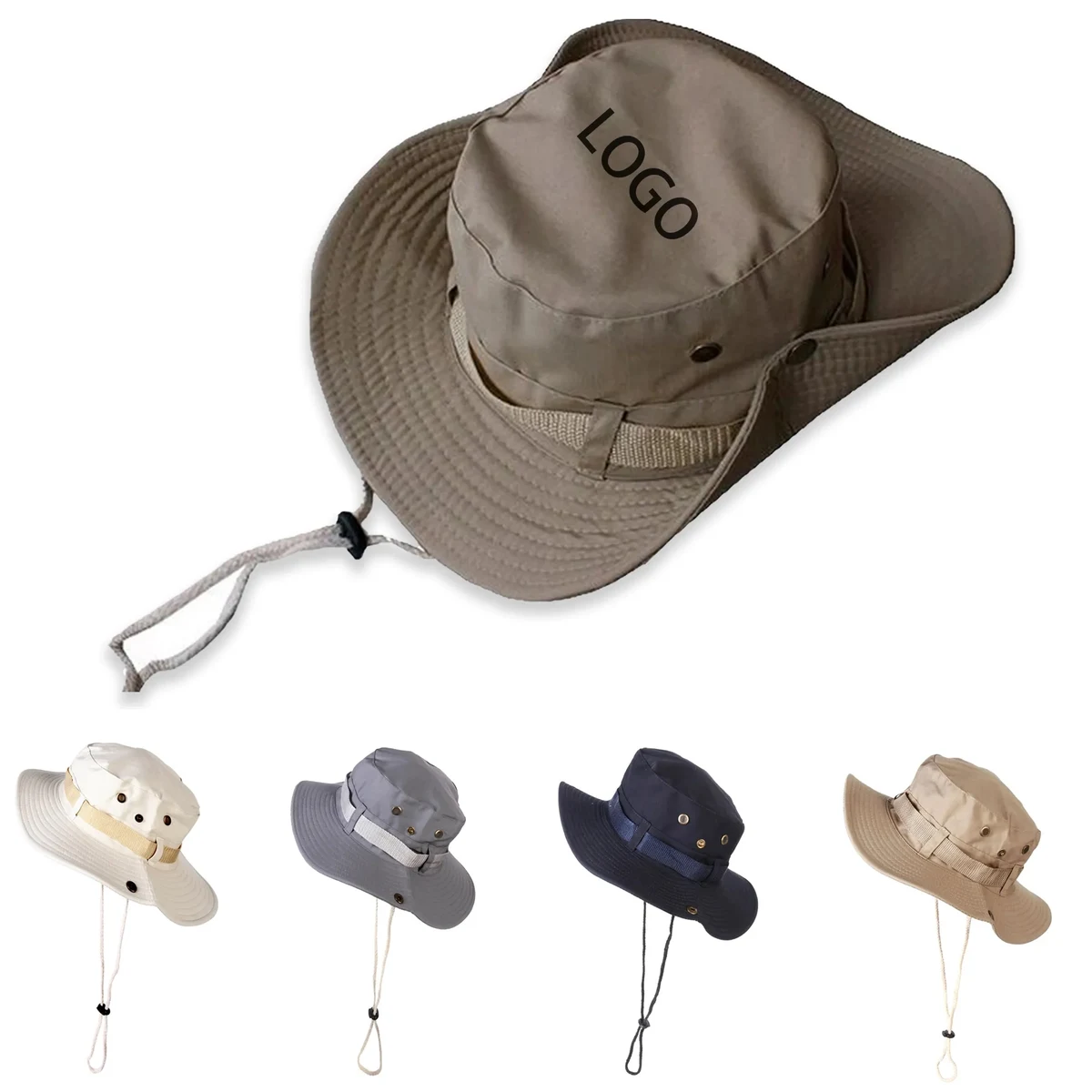 Double-Sided Wide Brim Sun Bucket Hat 1