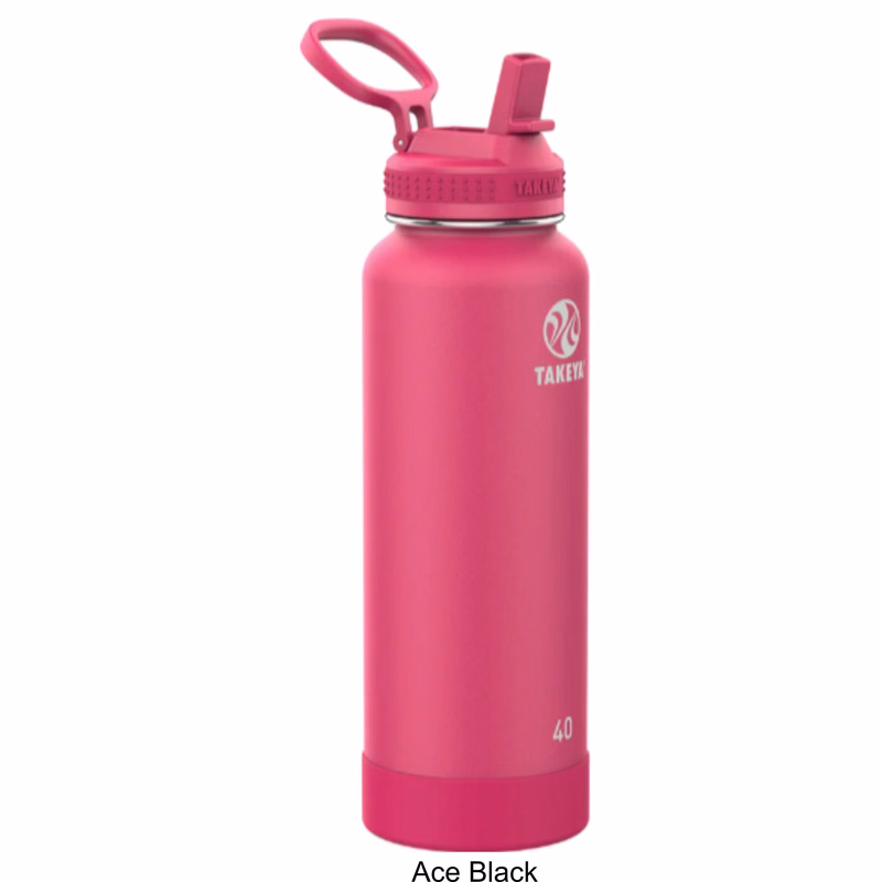 40 Oz. Takeya Pickleball Stainless Steel Bottle