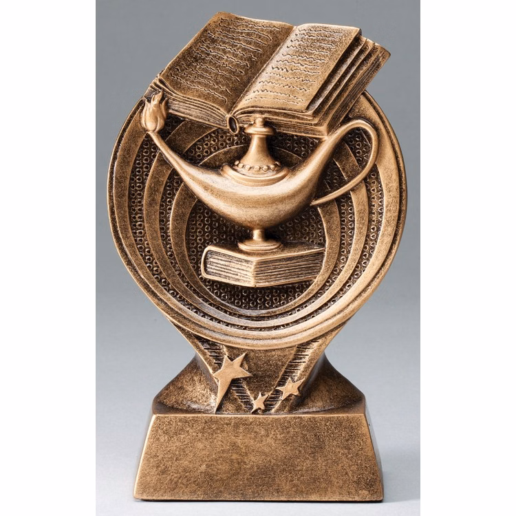 Lamp of Knowledge Saturn Resin Award