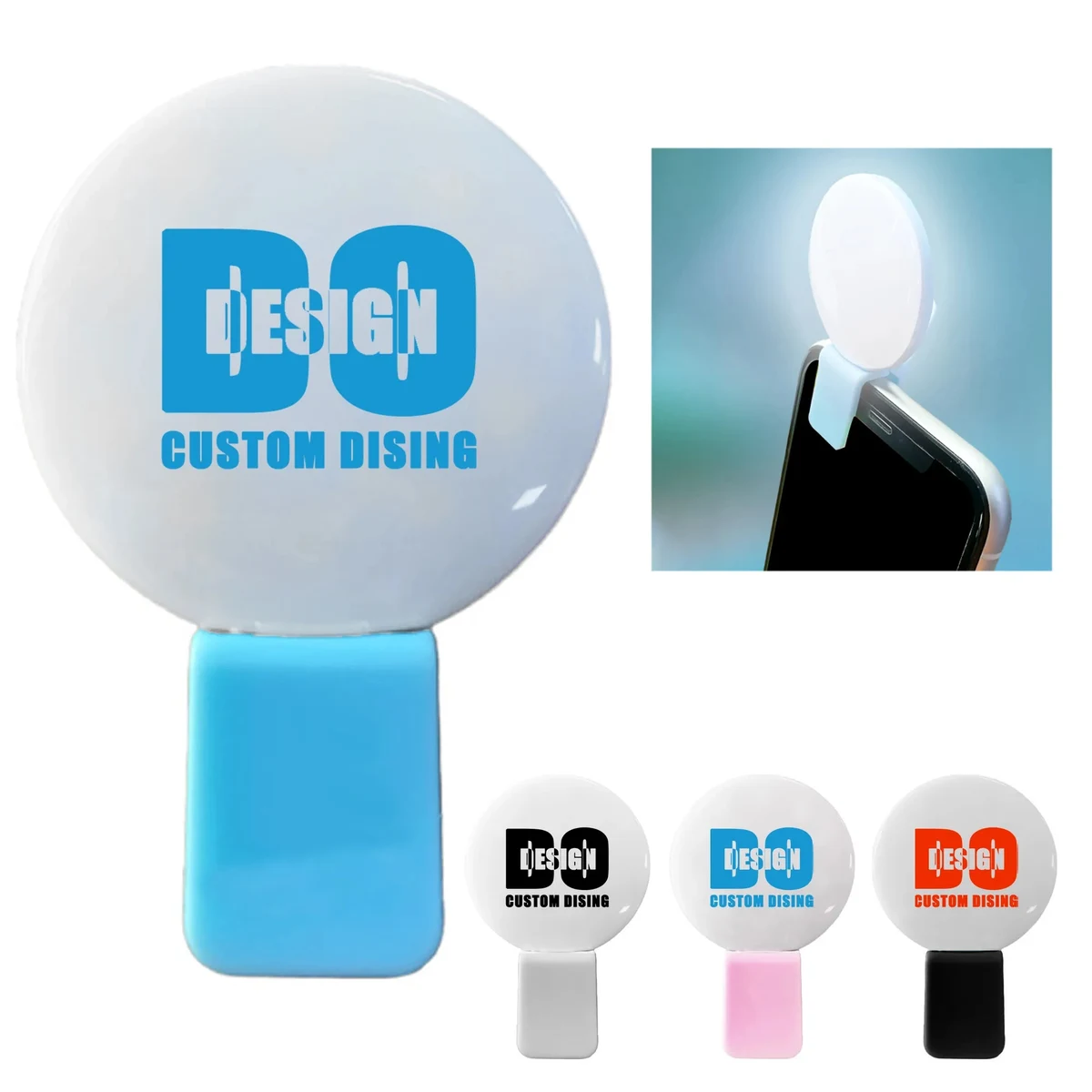 Rechargeable Mini Clip-On Selfie Light 1