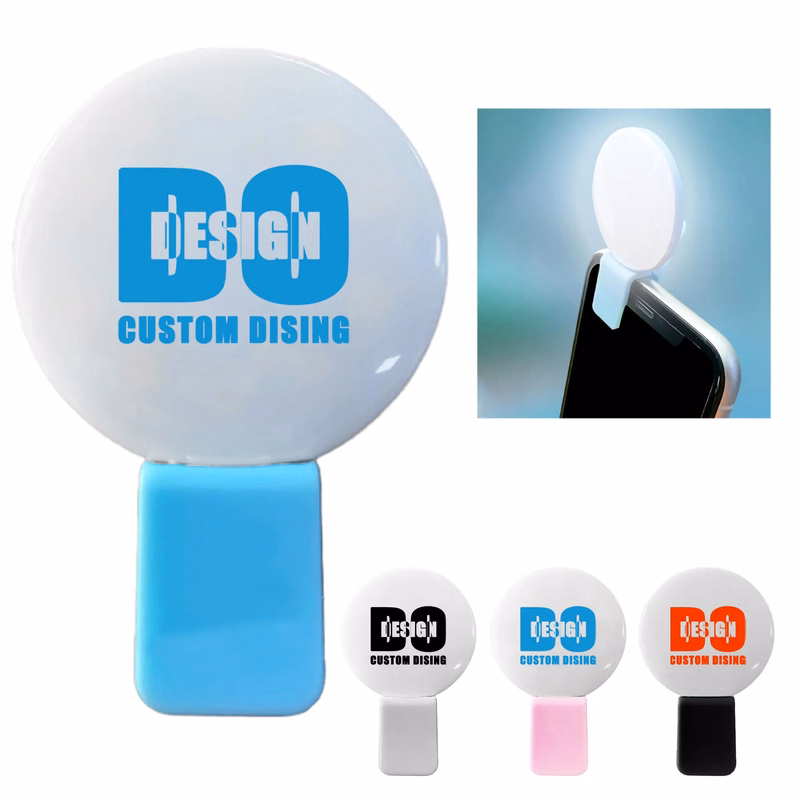 Rechargeable Mini Clip-On Selfie  Light