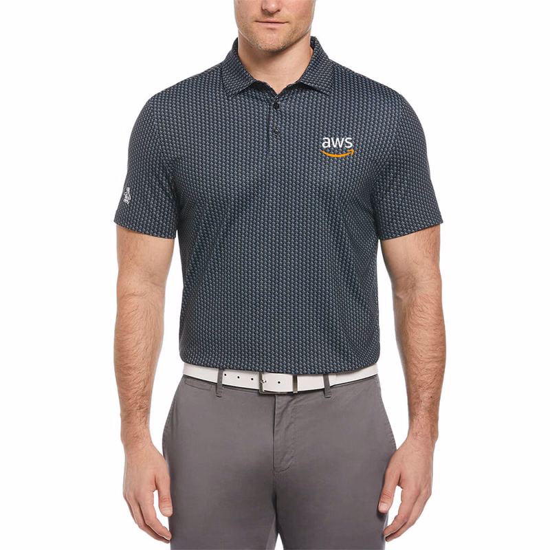 Penguin All-Over-Pete Printed Men's Polo