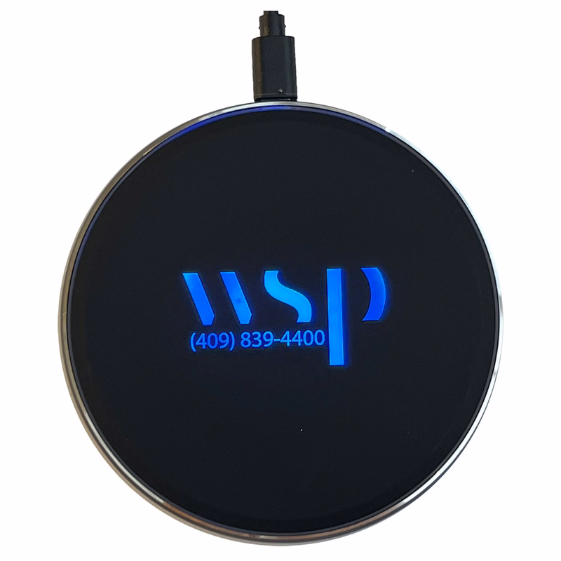 Light-Up Fast Charge Wireless Charging Pad - 15W