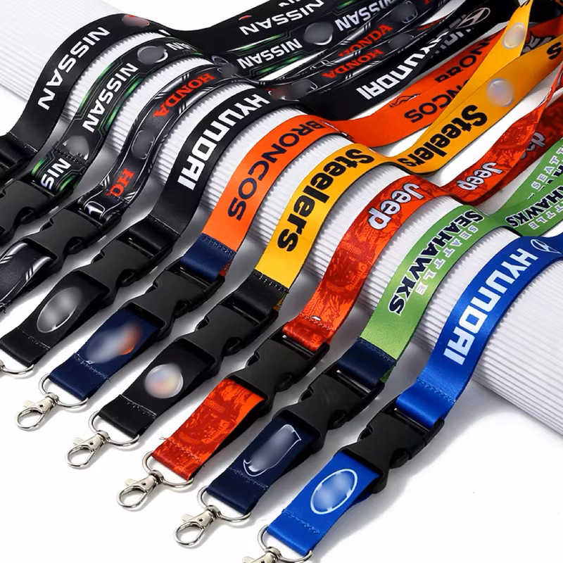 MOQ 10 pcs Detachable Keychain Lanyard