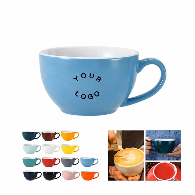 Elegant Ceramic Saucer for Coffee or Cappuccino