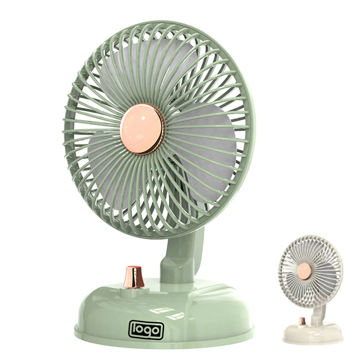 Retro Charging Small Fan 1